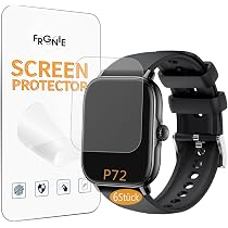 Displayschutzfolien Für Uaue / Donerton / VKROBAG T50S Smartwatch – 6 Stück TPU Klar & Flexibel