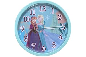 CARTOON Analog Wanduhr Frozen II Disney für Kinder, 25 cm