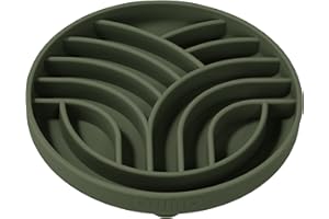 OHMO Comedero Perro Antivoracidad, Gato Alimentación Lenta (Pequeño Árbol de la Vida), Comedero de Silicona con Ventosa Antideslizante para Evitar la Asfixia