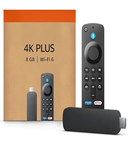Firee, TV Stick 4K, 8GB, Wi-Fi 6, Streaming Media Player with