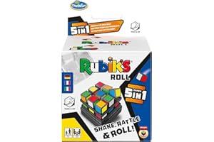 RAVENSBURGER VERLAG GMBH ThinkFun - 76458 - Rubik's Roll - Die Rubik's Spielesammlung für Jungen und Mädchen ab 8 Jahren in praktischer Mitnahmebox. Ein tolles Geschenk für alle Fans des original Rubik's Cube.