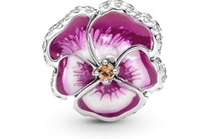 RMMY Charme Love Mom Flower Charms Argent Sterling 925 Breloque Bead Compatible pour Européen Bracelets