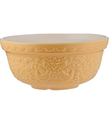 Ustensile Cuisine Décoratif Bol à Mélanger Mason Cash Home To Roost 26cm - Faïence 2,7L Motif Poule Coq, Lavable Et Congélable Bol Poule Coq Mason Cash
