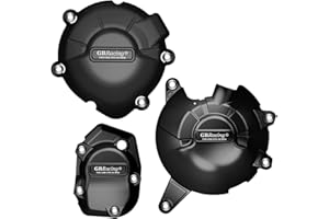 MLB KOREA MLB KORÉA Ensemble de protection de couvercle de moteur d'accessoire de Motocross for GBRacing adapté au moteur Kawasaki Z900 2017-2022 (Color : OneSet)