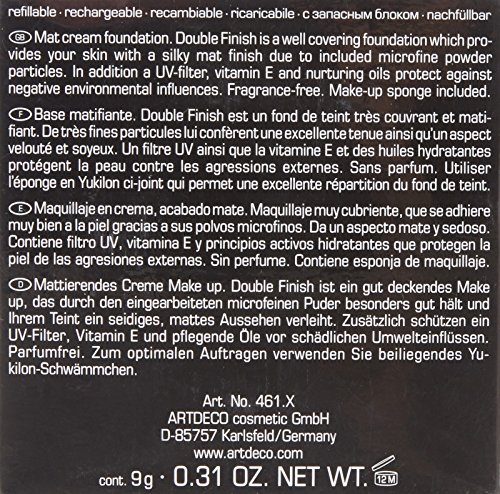 Artdeco Make-Up femme/woman, Double Finish Nummer 2 Tender beige (9g), 1er Pack (1 x 9 g) - 4
