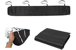 YFFS Funda para Cubierta De Toldo Protección Solar Bolsa De Almacenamiento De Toldo Impermeable A Prueba De Polvo con Cuerda para Jardín Al Aire Libre Patio (2.5m/ 8.20ft,Negro)