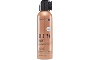 Sienna X SLEEP Q10 Self Tan Mist 200ml. Vegan Friendly, Quick Drying and Streak Free Formula With Natural Results. Enriched With Q10, Vitamin E and Aloe Vera. Creates A Flawless Finish Over 8 Hours.