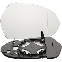 Verre Rétroviseur Chauffant Côté Passager (Droite) Pour Audi A6 4G 2011-2018 - Avec Plaque Support Réglable