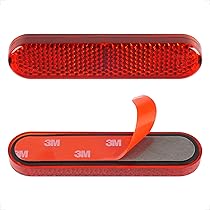 Lot de 2 Reflecteurs large sur roue vélo
