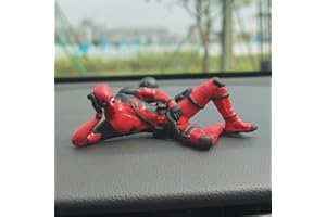 ZKTSRY Deadpool Car Accessories,Classics Anime Figures Model for Home,Car, Desk and Computer Decorations