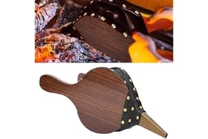 HEEPDD Mantice per Camino, soffietto in legno massello manuale Craft Fast Starter per barbecue Camino Camino Pit Wood Stufa da campeggio da esterno