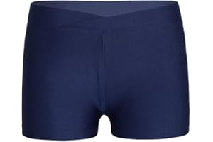 IEFIEL Shorts de Gymnastique Ballet Enfant Fille Bas Shorts d'entraînement Sport Justaucorps Shorts de Danse Yoga Performance 2-16 Ans