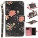 Produktbild Jepson Samsung Galaxy S7 / SM-G9300 (5,1 Zoll) Handytasche / Handyhülle. Flip Etui Wallet Case in Bookstyle - Premium PU Lederhülle Hülle Cover Mit Lanyard / Strap, Standfunktion, Kreditkarte und Brieftasche.