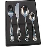 Curia Grabador - Set of Personalised Children's Cutlery Engraved with Name. - Cutlery for Children- Cutlery Baby