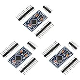Fasizi 3pcs Pro Mini Mejora 16MHz 5V para Arduino PRO Módulo