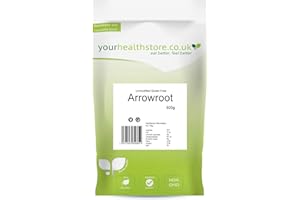 yourhealthstore Premium Unmodified Arrowroot 500g, Gluten Free, Non GMO.