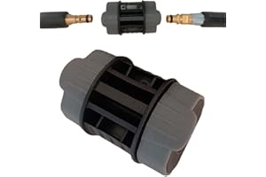 KOOLEVER High Pressure Washer Hose Extension Connector for Karcher K1 K2 K3 K4 K5 K6 K7, Extension Hose Fittings for Karcher Quick Connect Connector High Pressure Washer Hose Connector Adapter