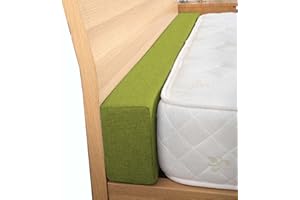 MONBAER Bettlückenfüller, individuelle Größe, Bettbrücke, Matratzenverlängerung, Verbindungsfüller, enge Lücke zwischen Kopfteil und Matratze, dicker Schaumstoff, Lückenfüller, Sofa, Armlehnenkissen