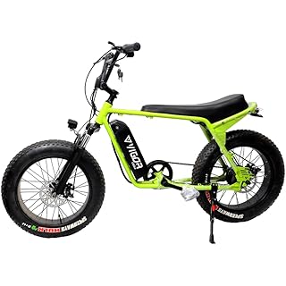 VIGOREBIKE ZX Urban Unisex Electric Cycle Fat Tyre Cycle 20 x 400 Inches Lithium Ion E-Moto Bike 35 KM Range 36V Battery… (Ne