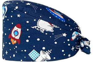 VZUHSW Bonnet Chirurgical pour Cheveux Longs avec système de Fermeture à Pression - Cache-poussière Unisexe et réglable - 1 pièce médicale avec système Click - Idéal pour Le Milieu médical,