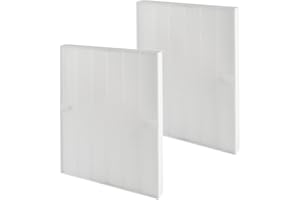 LRFDRESS Paquete de 2 filtros HEPA para purificador de aire C535 para Winix 115115 PlasmaWave C535 5300 5300-2 5500 5500-2 6300 6300-2 P300 AM90 9000 5000 5000B C9 09 y 98 00 Purificador de aire 290 300 DX95