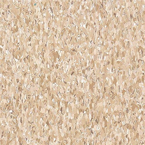 ArmstrongWorld Industries 51830 Armstrong Excelon Floor Tile, Cottage Tan, 12X12", 45 Tiles Per Case