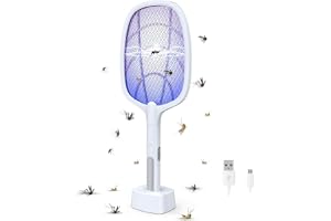 SMIRLY Mosquito Bats Racket Killer Five Nights Mosquito Killer Racket Rechargeable Handheld Electric Fly Swatter Mosquito Kil