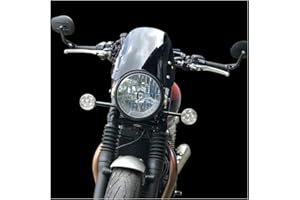 FAYEDENICY Parabrisas de motocicleta con soporte para T.r.iumh Bonneville Scrambler 1200 XE XC BE Parabrisas delantero Parabrisas Deflector de pantalla de viento Protector Pare-brise 2019-2022 (Humo)