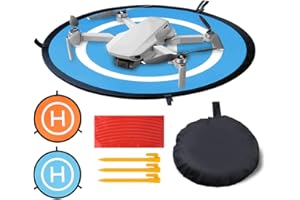 OSELEE Drone Landing Pad, Dji Spark Accessories Universal Waterproof Portable Drone Landing Pad, Folding for Mavic Mini/DJI Mavic Pro Phantom 2/3/4 Pro etc