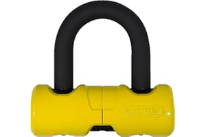 Abus 77005 Mechanical Disc Lock, Yellow