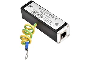 DIOCHE FSD-RJ11 Surge Protector Presa Salvafulmine, Facile Da Installare, Scaricatore Di Protezione Contro Le Sovratensioni Adatto Per Linee Di Segnale E Telefoni Di Comunicazione Dati Di Tele.