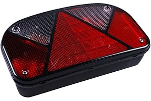 MEINANHÄNGERERSATZTEIL Aspöck multipoint 2 phare arrière arrière pour remorque de voiture 24–7200–007 droite