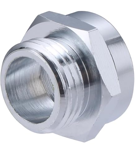 Raccord Fileté En Laiton 1/2" Et Métrique - Avec Joint, Pour Robinet, Purificateur D'Eau, Plomberie - 5