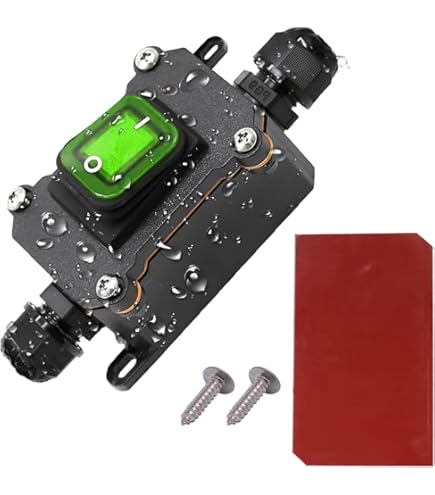 Interruttore Impermeabile IP68 16A 250V - Con LED Blu, Per Esterni E Macchine - Foto 12