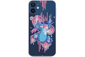 LA CASA DE LAS CARCASAS Custodia per iPhone 13 Ufficiale Disney Stitch Graffiti - Lilo & Stitch. Scegli il design che ti piace di più per il tuo iPhone 13.