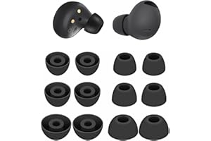 MARFULEAKY for Samsung Buds Pro 2 Ear Tips, Comfortable & Unshakeable Fit Replacement Ear Tps for Galaxy Buds Pro, Three Size S/M/L High Density Rebound Foam Ear Tips for Samsung Galaxy Buds2 Pro