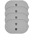 puersit Wireless TENS Machine Pads, 4 Pack TENS Unit Replacement Pads 2"x3" Reusable Self Adhesive Electrodes with Premium Quality, Non-Irritating Design for Muscle Stimulator Electrotherapy