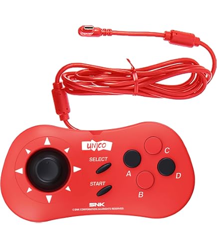 NEOGEO Mini Console Official Control Pad: Black (NEOGEO Mini