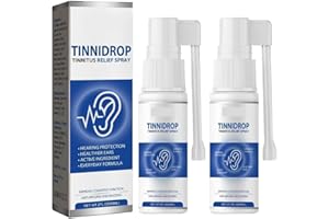 AIZHENQIAN Tinnitus Relief Ear Drops - Herbal 60ml (2PCS) Organic Formula for Ringing Ears, Ear Discomfort, Improve Listening