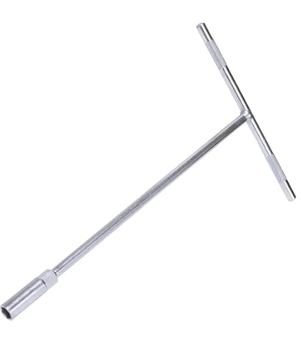 Chiave A Dado Metrico 6mm In CR-V Con Asta Cava E Manico Antiscivolo – Perfetta Per Riparazioni Auto, Bici E Fai Da Te