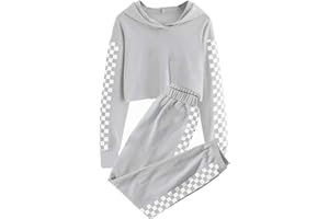 TSSOE Mädchen Jogginganzug Kinder Zweiteiler Sportanzug Sweatshirt + Jogginghose Set Langärmlig Trainingsanzug 2tlg Bekleidungsset für Kinder