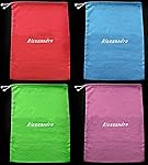 Crociedelizie, Sacca asilo con ricamo nome personalizzato o primo cambio tinta unita con laccetto