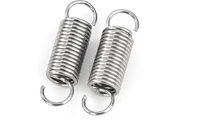 GUNGY Ressort de Traction 20mm Ressorts de Tension avec Crochets Ressorts en Acier Inoxydable Diamètre du Fil 0,7 mm Diamètre Extérieur 6mm Force 1,32KG 20 Pièces