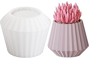 Attuslla Stampi per Resina Vaso Stampo in Silicone per Resina Vasi Stampi per Resina Silicone Bottiglia per Resina Epossidica, Decorazioni per La Casa