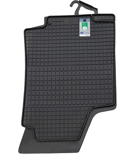 Gummimatten 4-teilig Schwarz VW Lupo Ab 1998-2005