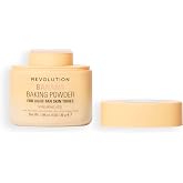 Revolution Loose Baking Powder, Banana | Makeup Setting Powder, Long Lasting Coverage, Mattify &amp; Reduce Glare, Vegan &amp; Cruelt