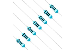 Chanzon 100pcs 1/4W (0,25W) 91K Ω Ohm Metallfilm-Fest widerstand 0,01 ±1% Toleranz 91KR MF Durchgangsbohrungs widerstände Strombegrenzung Rohs-zertifiziert Resistor