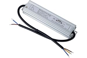 YAYZA! Transformateur 220v 24v Etanche, 30W 1.25A IP67 Extérieur Driver LED, Alimentation LED 24V, Transfo AC à DC Constante, Pilote LED Basse Tension pour Tensioneclairage Piscine CCTV Ampoule LED
