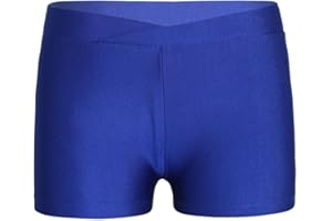 IEFIEL Shorts de Gymnastique Ballet Enfant Fille Bas Shorts d'entraînement Sport Justaucorps Shorts de Danse Yoga Performance 2-16 Ans