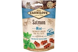 CARNILOVE Feline Crunchy Snack Saumon Menthe 50 g